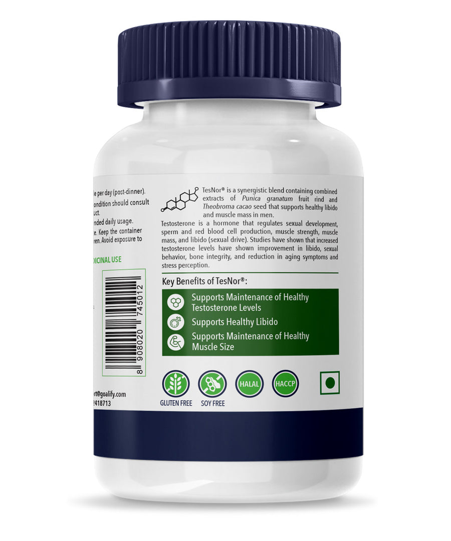 Tesnor Testosterone Booster - Natural Testosterone Enhancement Formula
